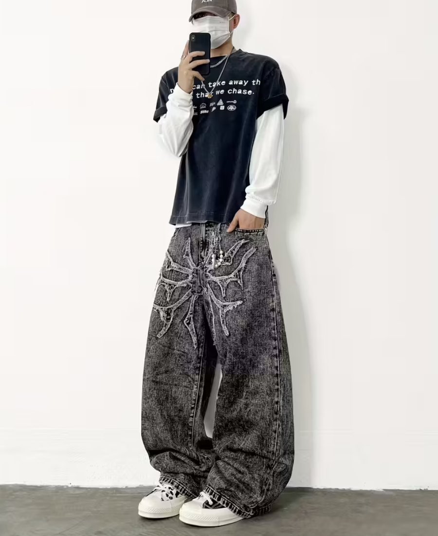 Cyber-Sigilism Baggy Pants