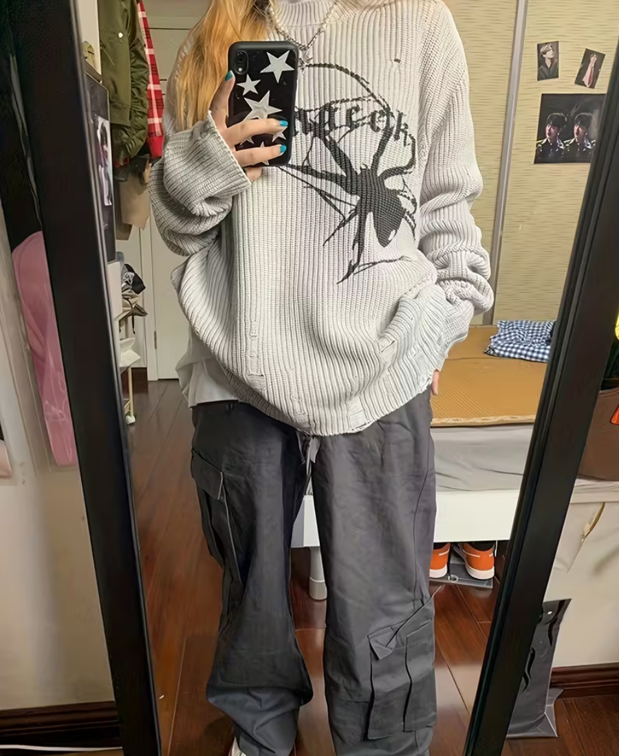Spider Web Grunge Kazak