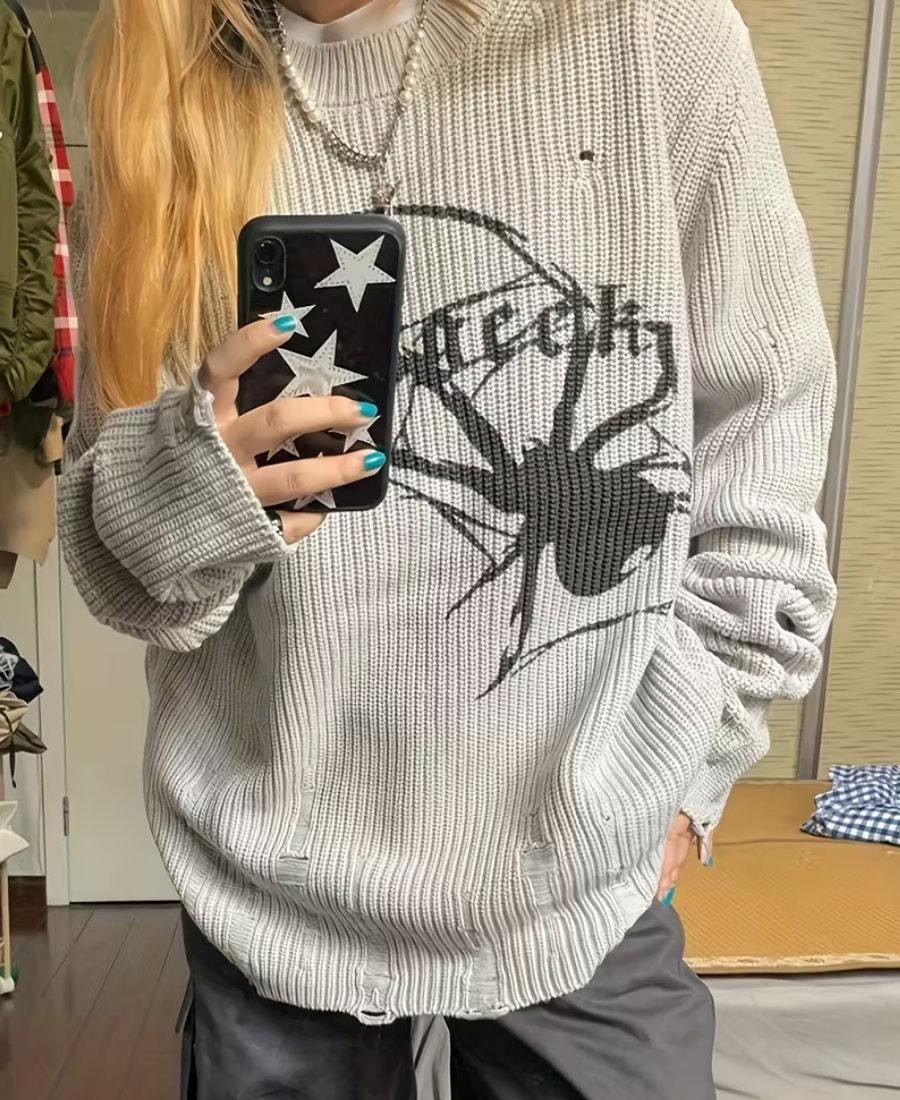 Spider Web Grunge Kazak
