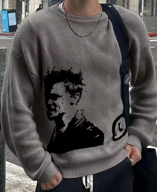 Cinematic Smoker Knitted Sweater