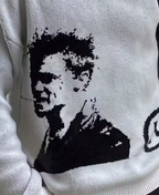 Cinematic Smoker Knit Kazak