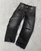 Raw Edge Washed Pants