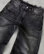 Raw Edge Washed Pants