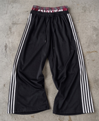 Multi-Stripe Plaid-Waist Eşofman