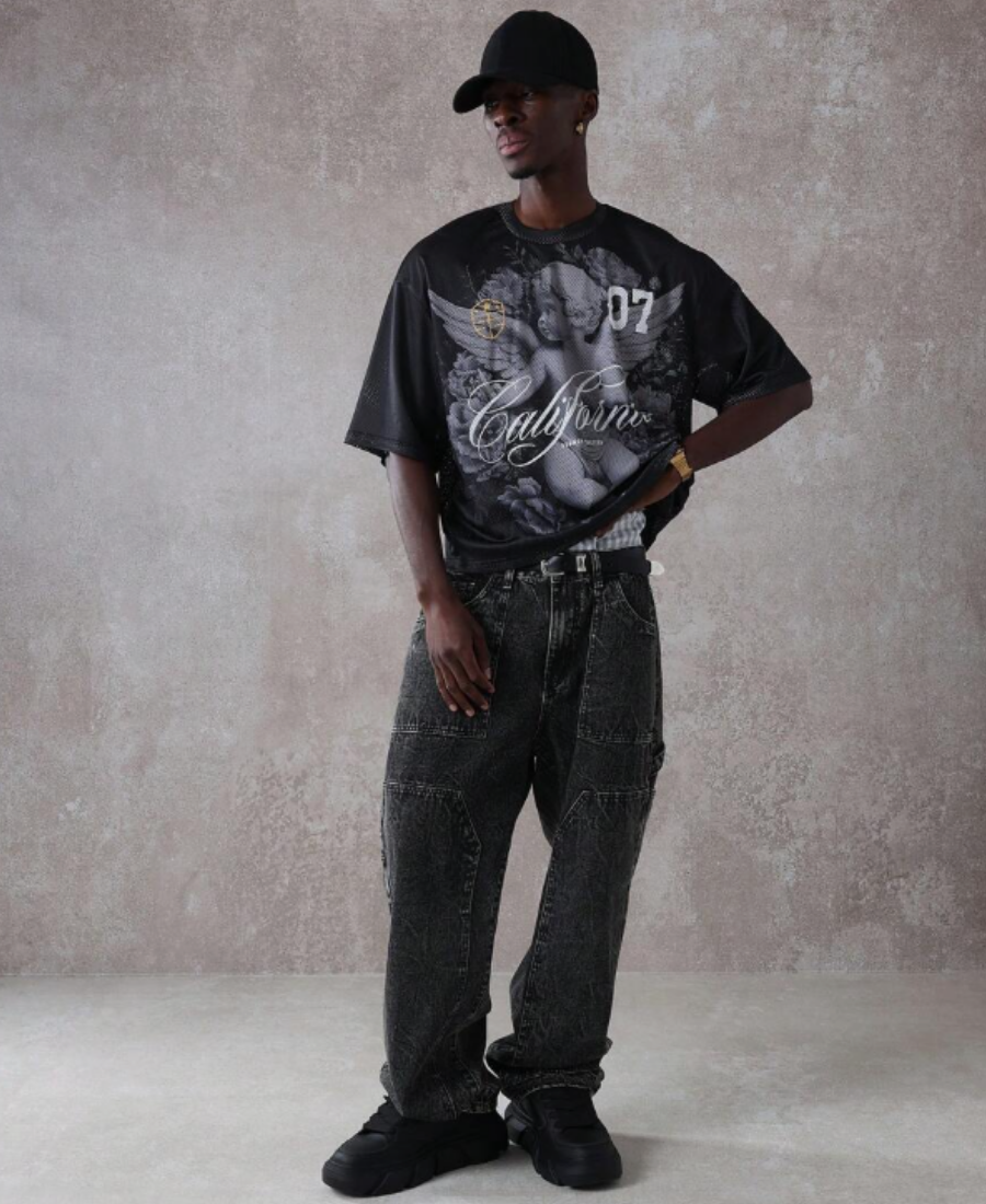 Gothic Cherub Jersey Tee