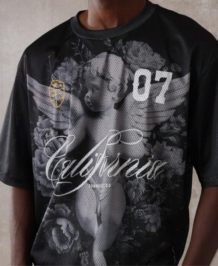 Gothic Cherub Jersey Tee