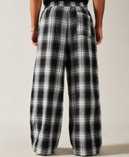 Monochrome Plaid Eşofman