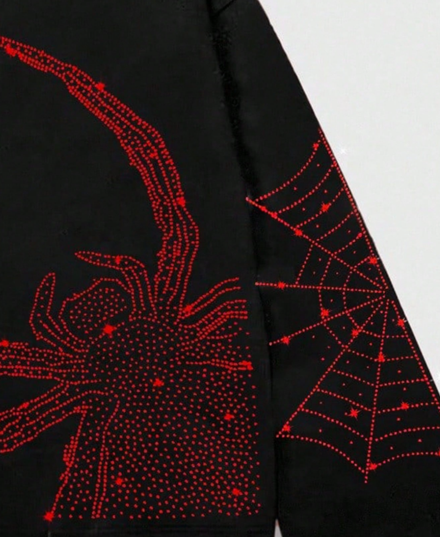 Crystal Spider Sweatshirt