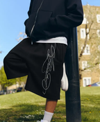 Signature Script Black Şort