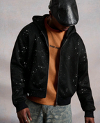 Dark Galaxy Calligraphy Hoodie