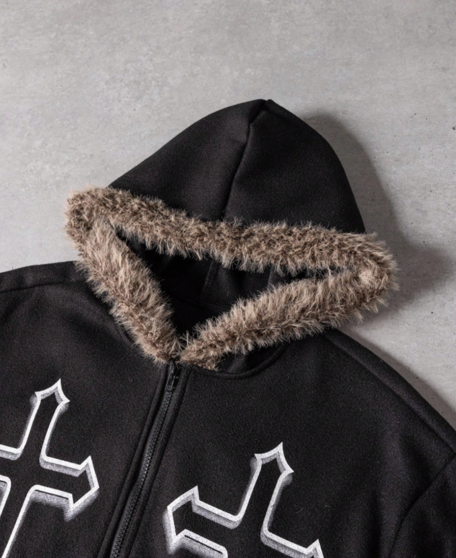 Star Trail Cross Zip-Up