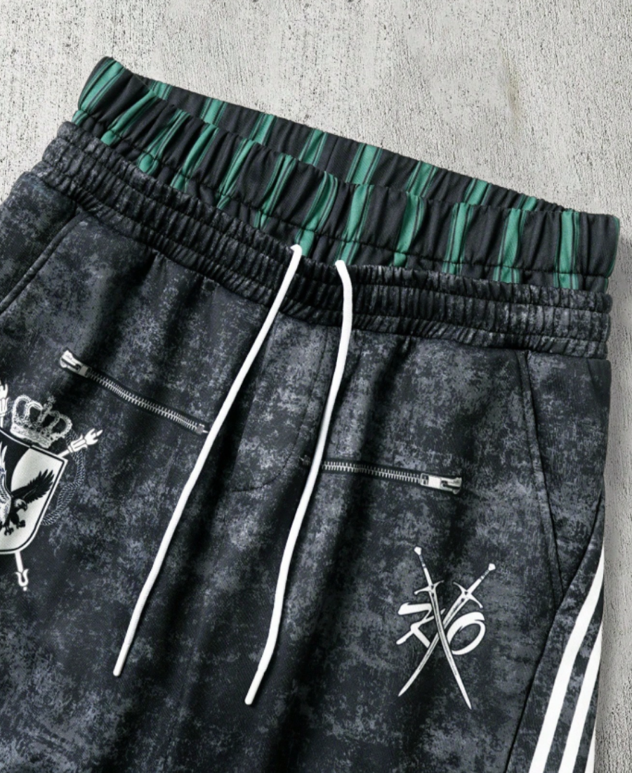 Acid Wash Royal Eşofman