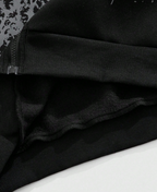 Dangerous Golden Skull Fur Zip-Up