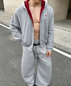 Crimson Peak Grey Zip-Up