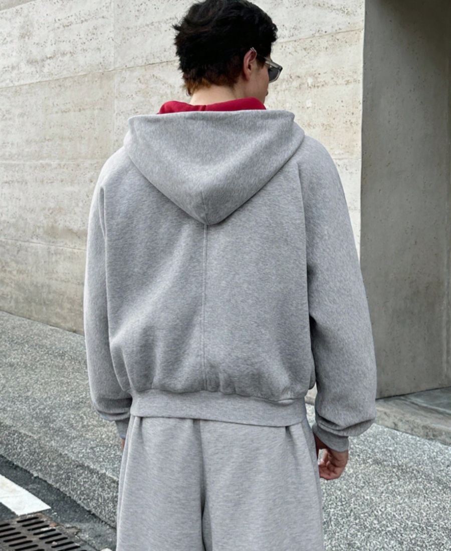 Crimson Peak Grey Zip-Up