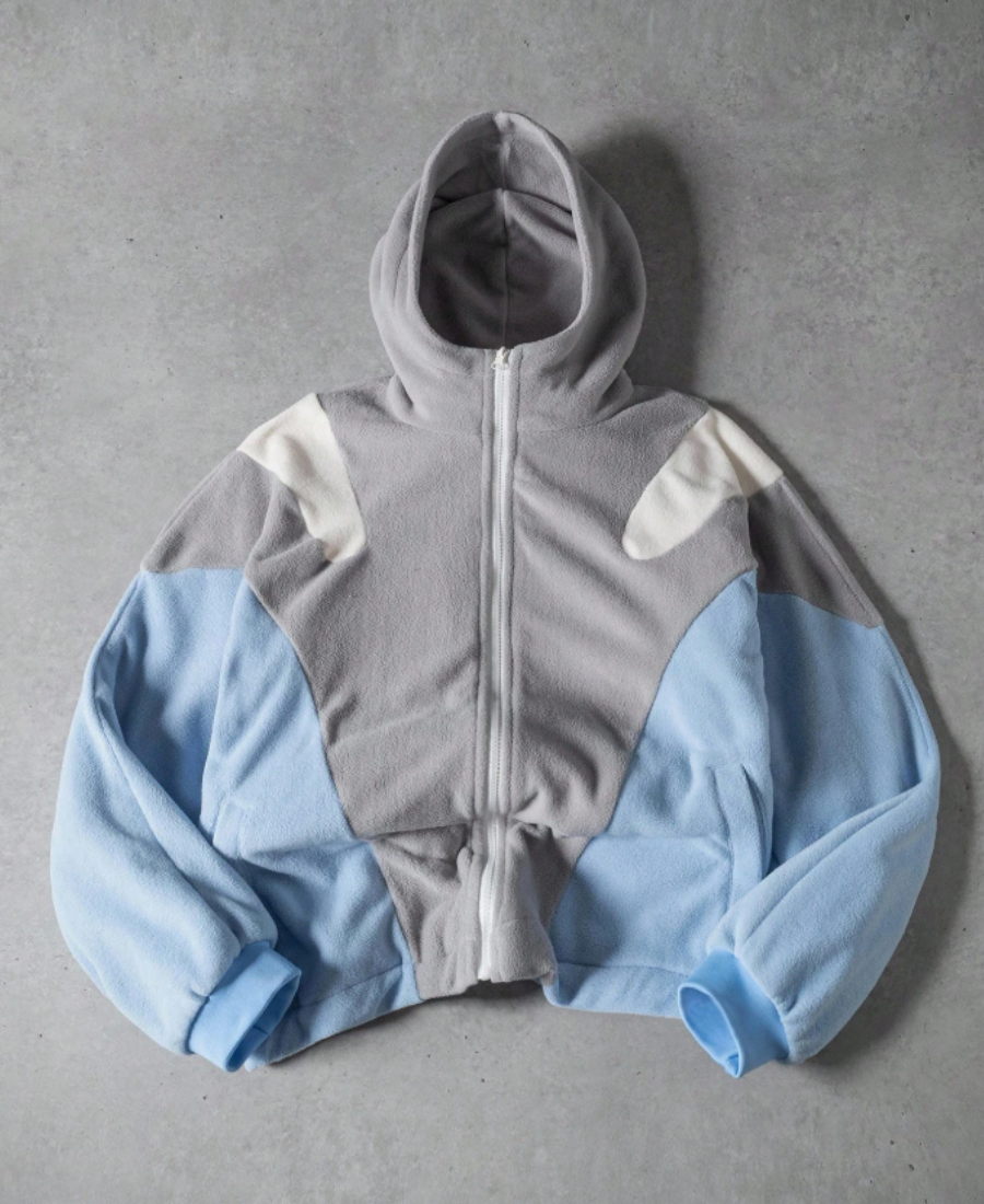 Ice Cloud Colorblock Zip-Up