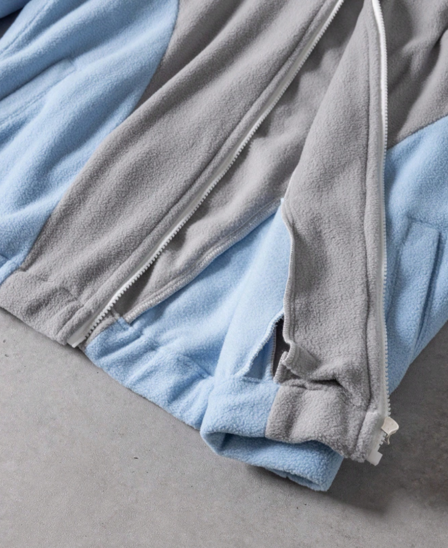 Ice Cloud Colorblock Zip-Up