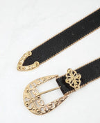 Ruby Gold Filigree Kemer