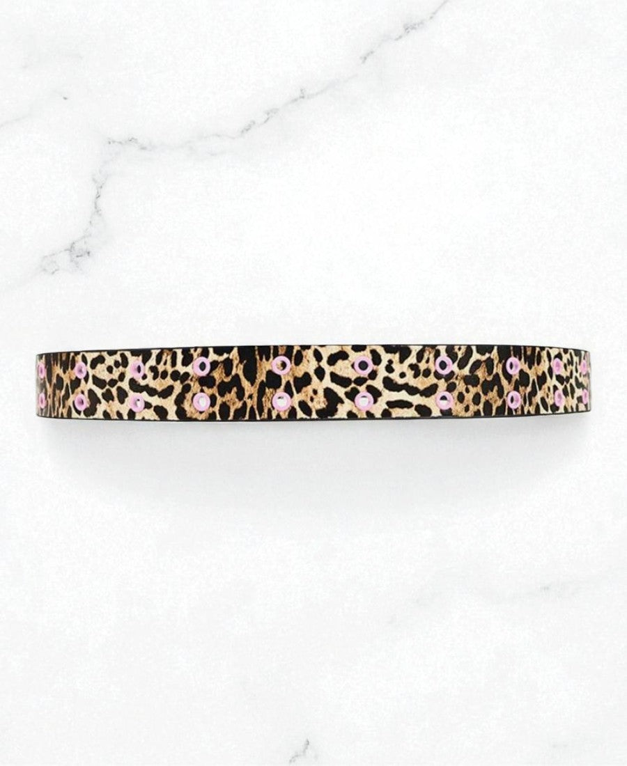 Y2K Kitty Leopard Bling Kemer