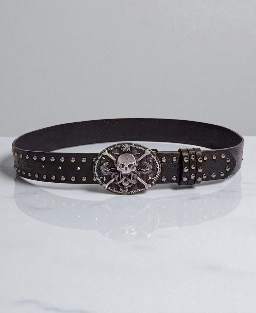 Serpent Skull Studded Kemer