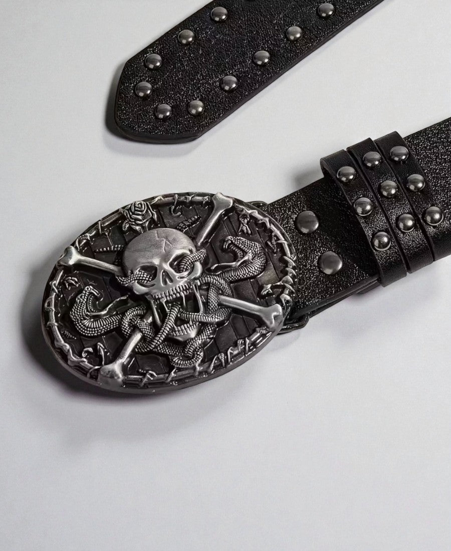 Serpent Skull Studded Kemer
