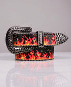 Hot Blaze Rhinestone Kemer