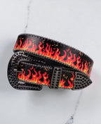 Hot Blaze Rhinestone Kemer