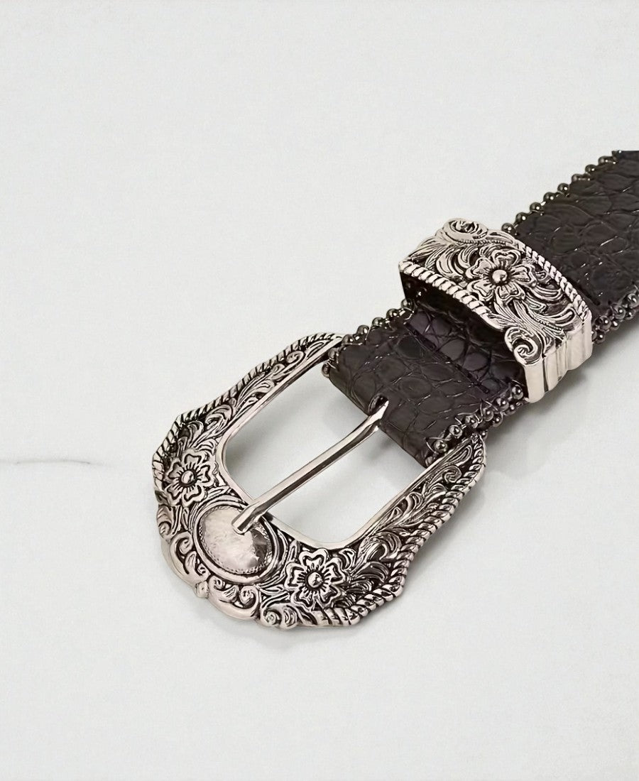 Western Archive Croc Belt
